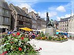 Treguier markt